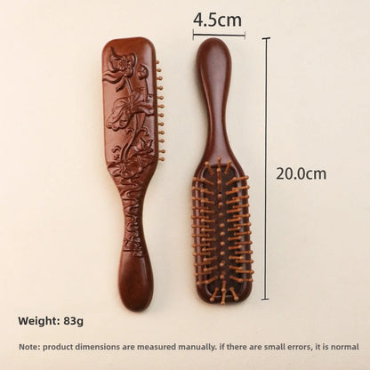 Sandalwood Dredging Hairdressing Tool