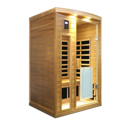 Low EMF Two person sauna room