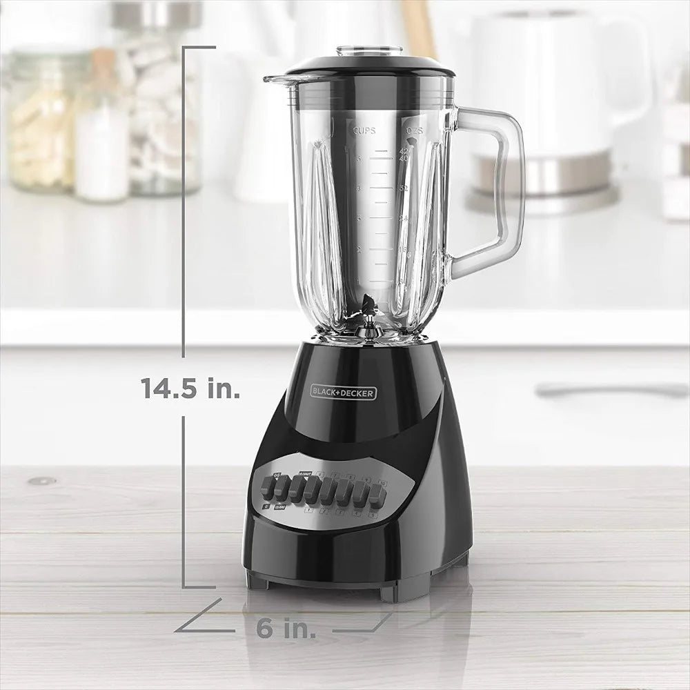 Countertop Blender 6-Cup Glass Jar