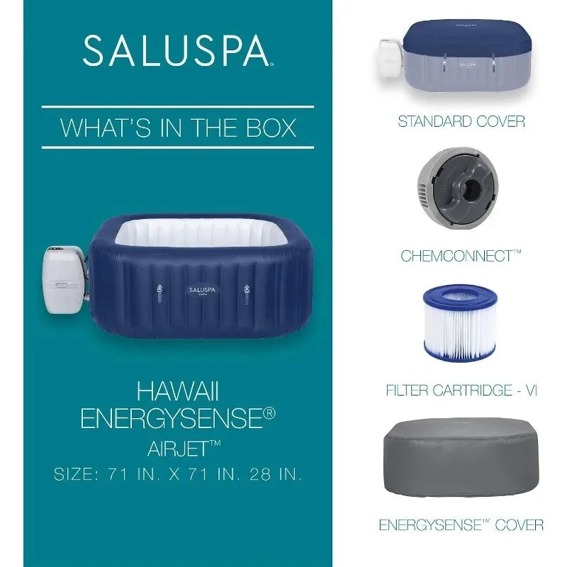SaluSpa AirJet 4 to 6 Person Hot Tub