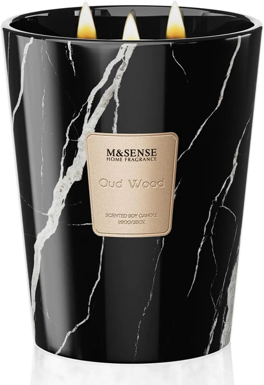 Extra Large 35oz Oud Wood Scented Candle