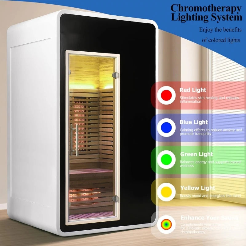 Full Spectrum Infrared Sauna for 2 Person