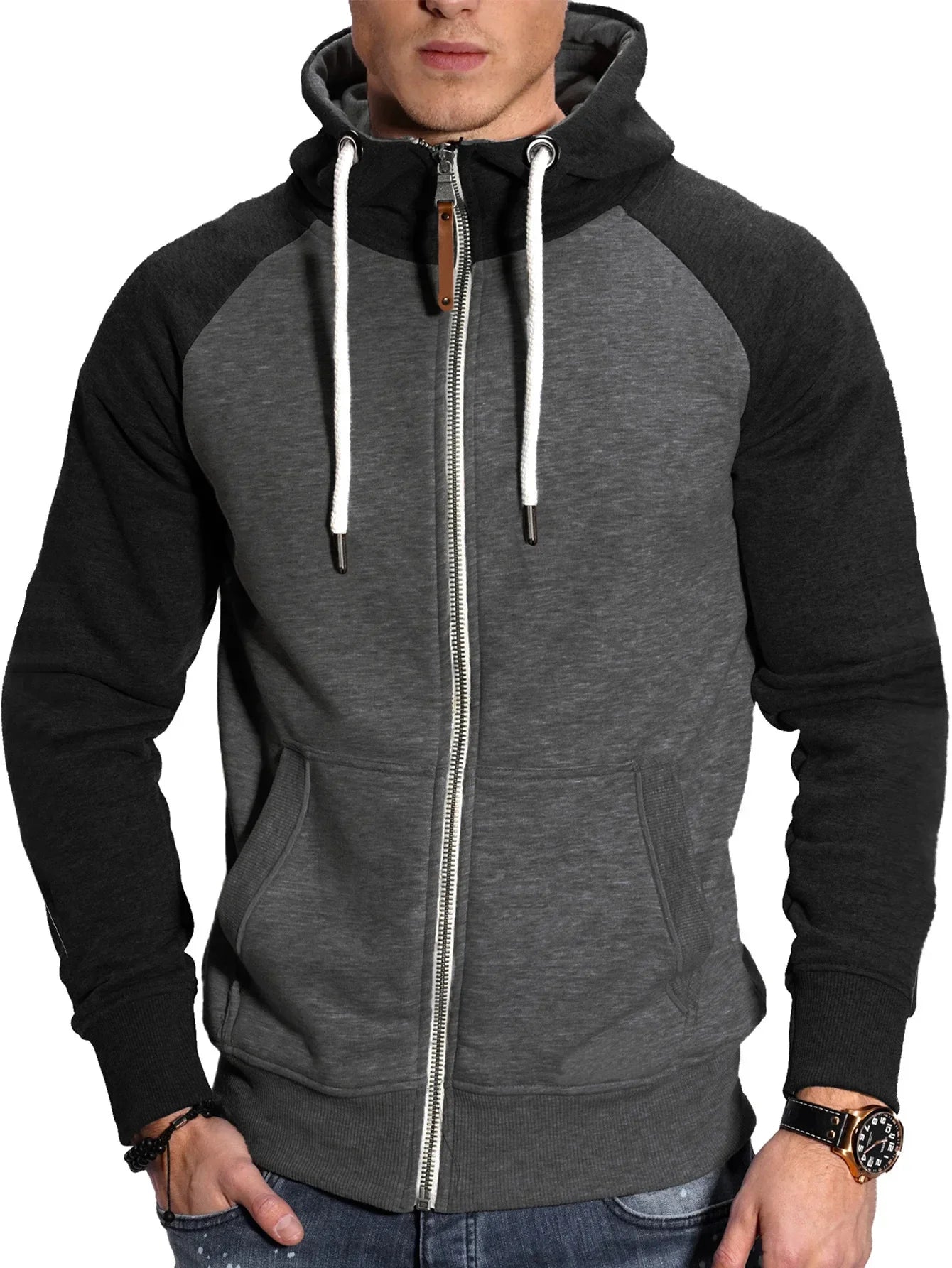 Men Hoodies Long Sleeve Sweatshirt