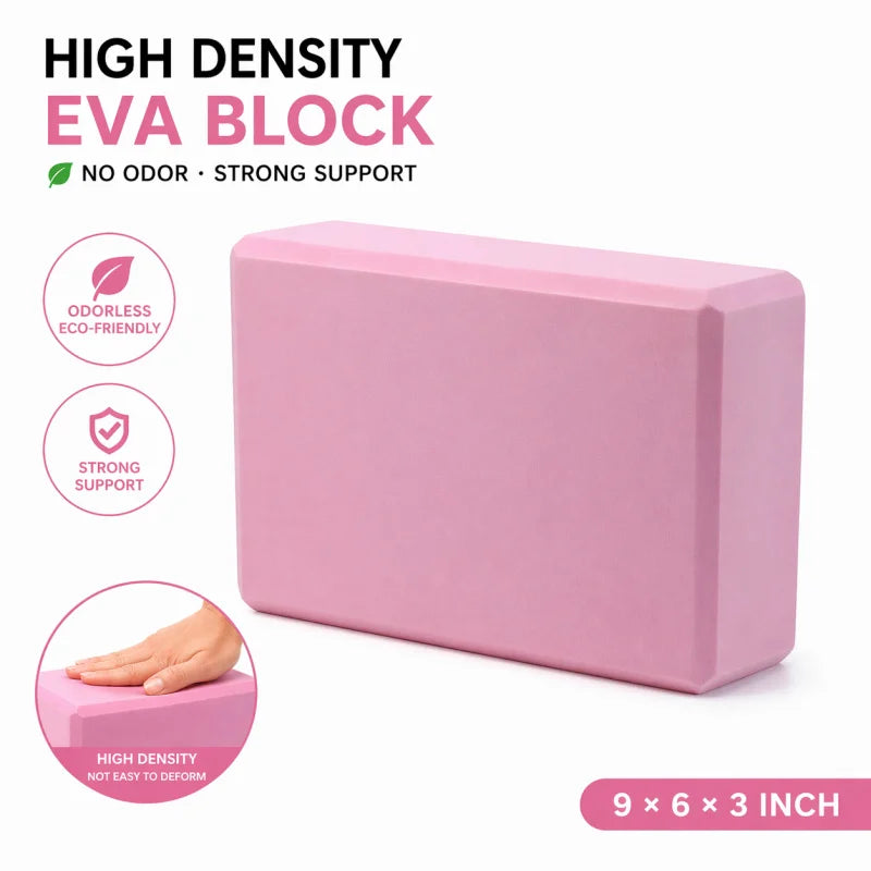 High-Density EVA Yoga Block