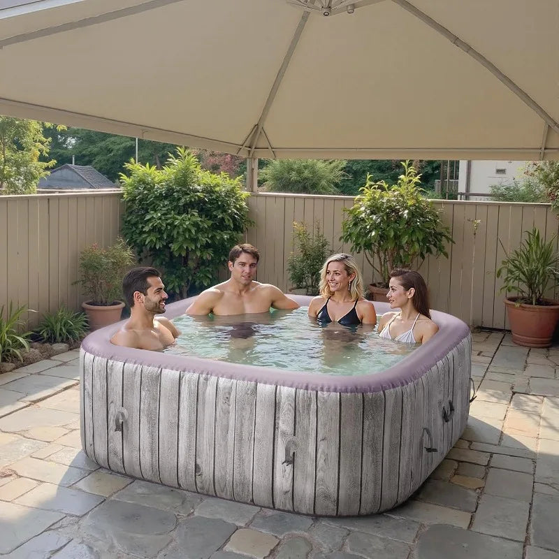 UHOMEPRO Inflatable Hot Tub Spa Set