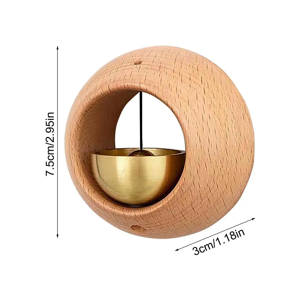 Magnetic Japanese Wooden Wind Chimes