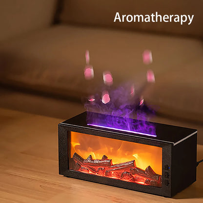 Flame Effect Humidifier & Aroma Diffuser