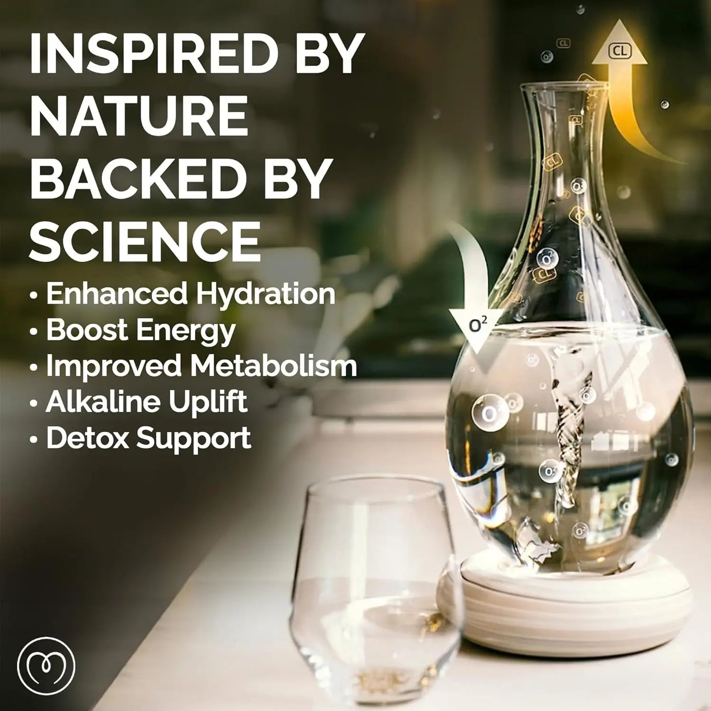 Swirl Structured Water Carafe