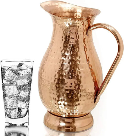 Pure Copper Pitcher with a Lid