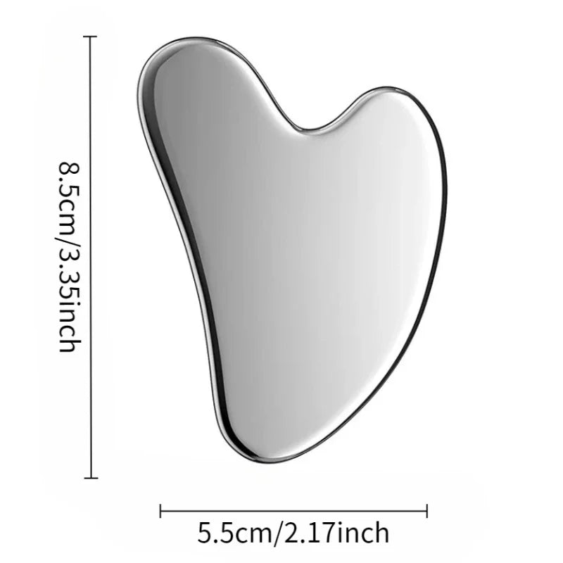 Thick Stainless Steel Gua Sha Facial