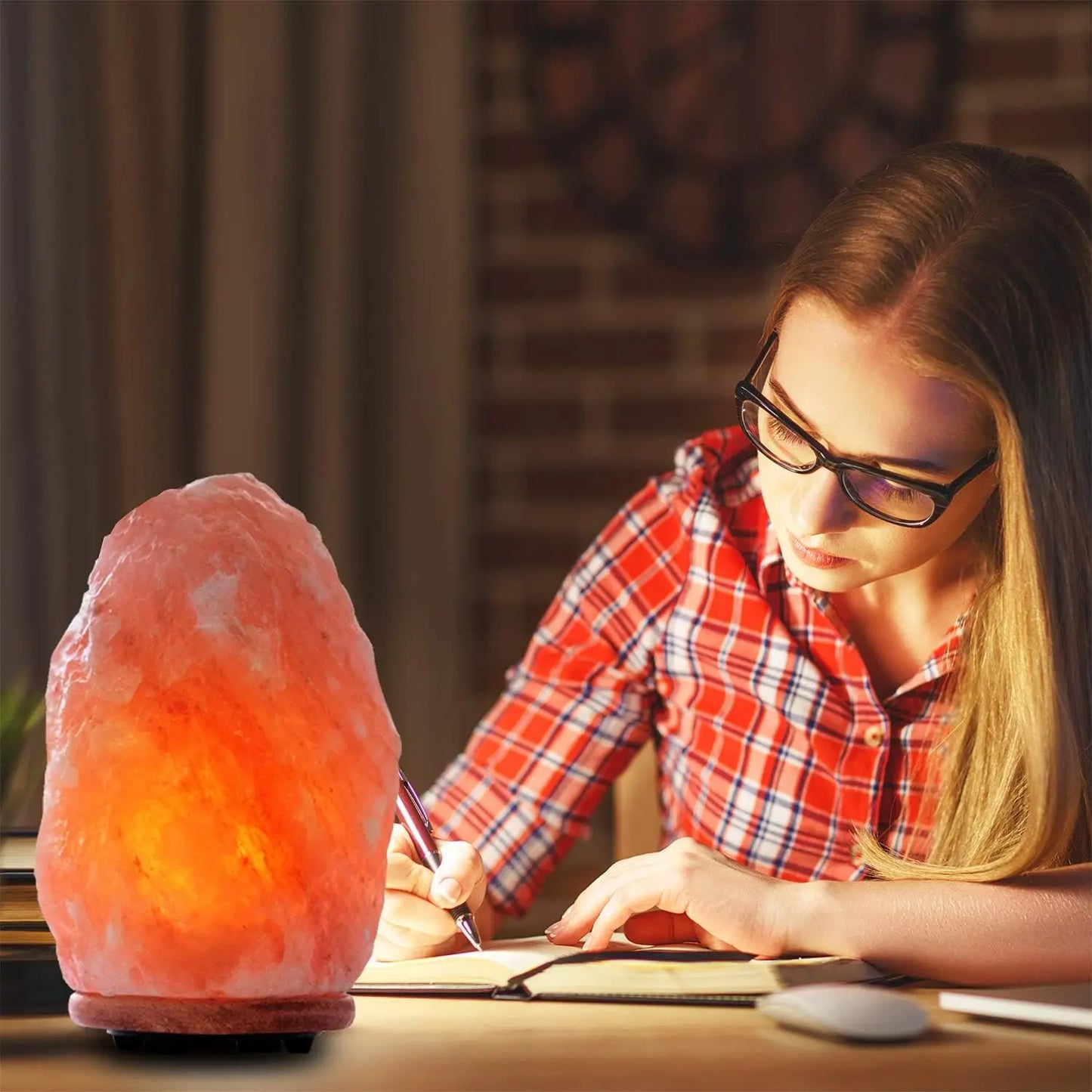 Hand Carved Natural Himalayan Salt Lamp