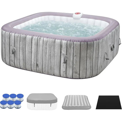 UHOMEPRO Inflatable Hot Tub Spa Set