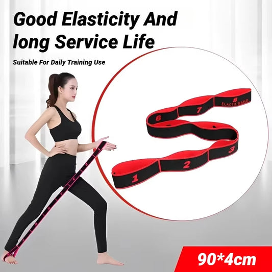 8 Section Style Yoga Stretching Belt