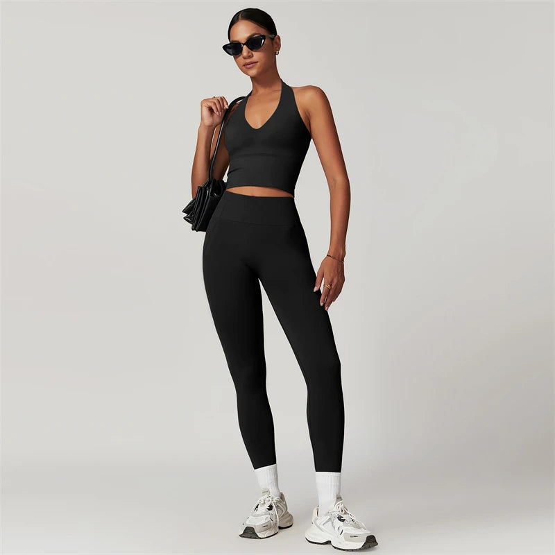 2 Pieces Women Yoga Set