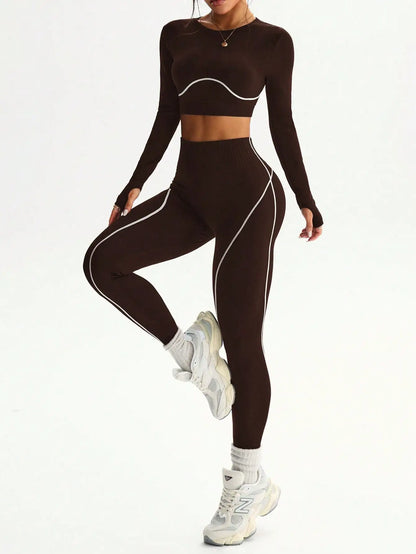 Dewbera 2pcs Yoga Workout Set