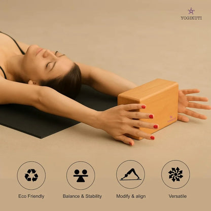 Original Wooden Yoga Blocks