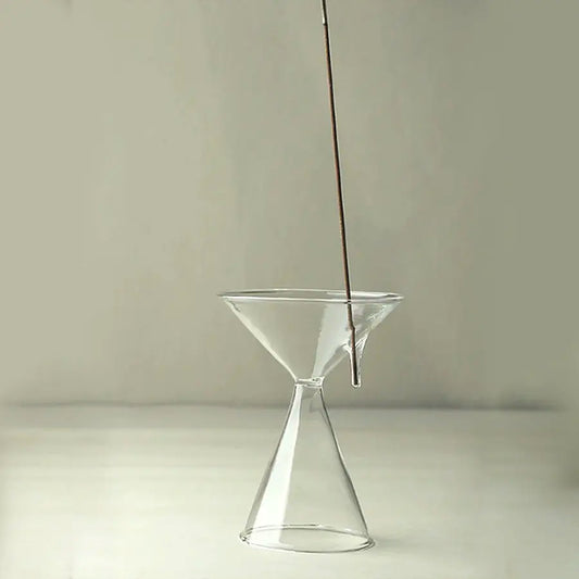 Zen Glass Thread Incense Holder