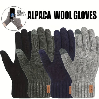 Winter Warm Alpaca Wool Gloves