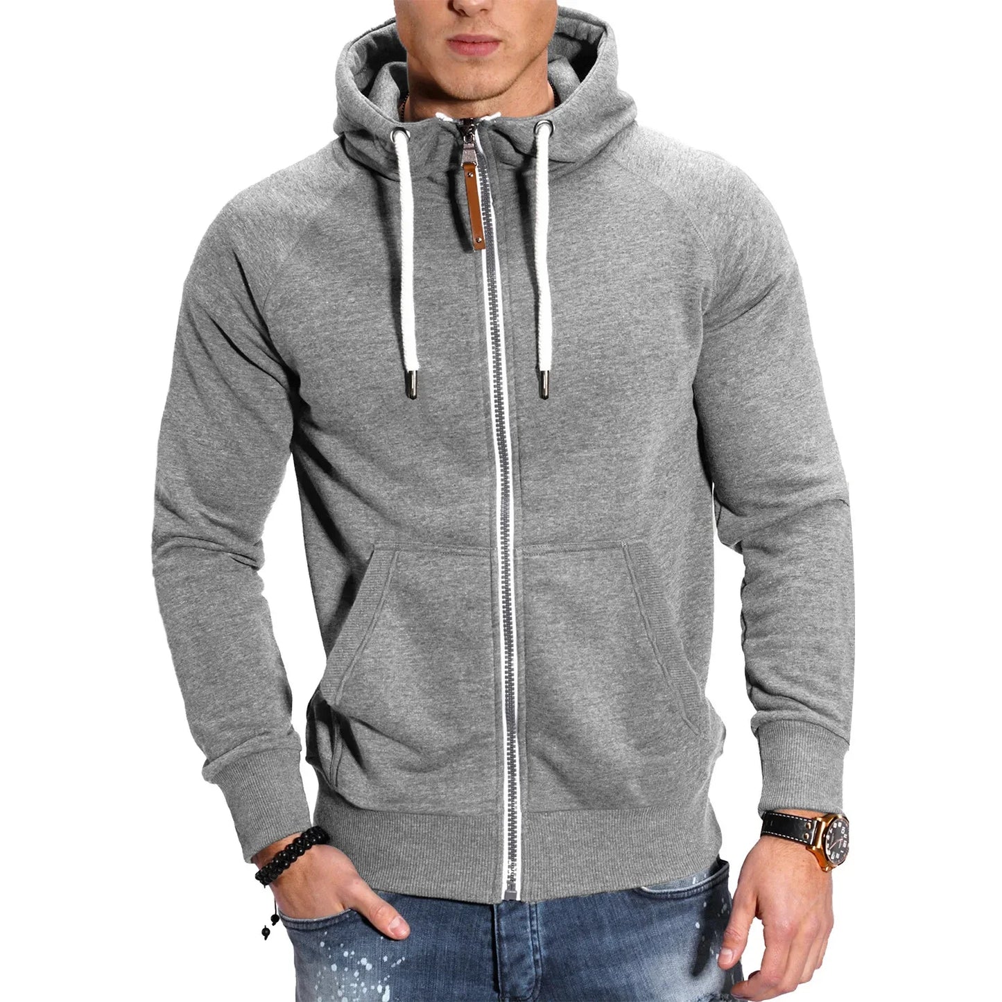 Men Hoodies Long Sleeve Sweatshirt