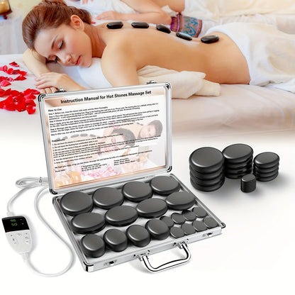 Hot Stones Massage Set