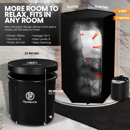 Portable Sauna and Cold Plunge Combo