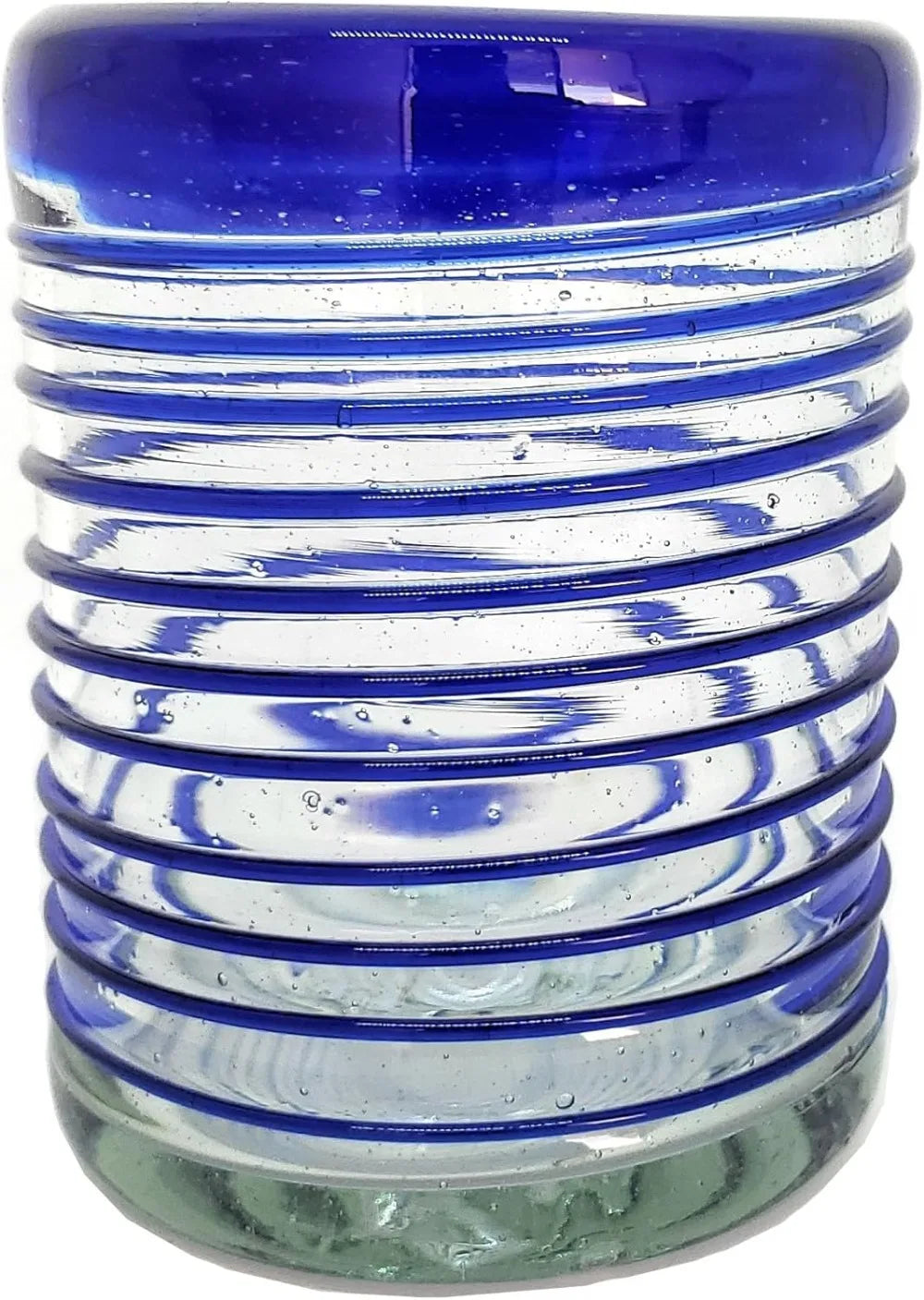 Cobalt Blue Recycled Glass Pitcher