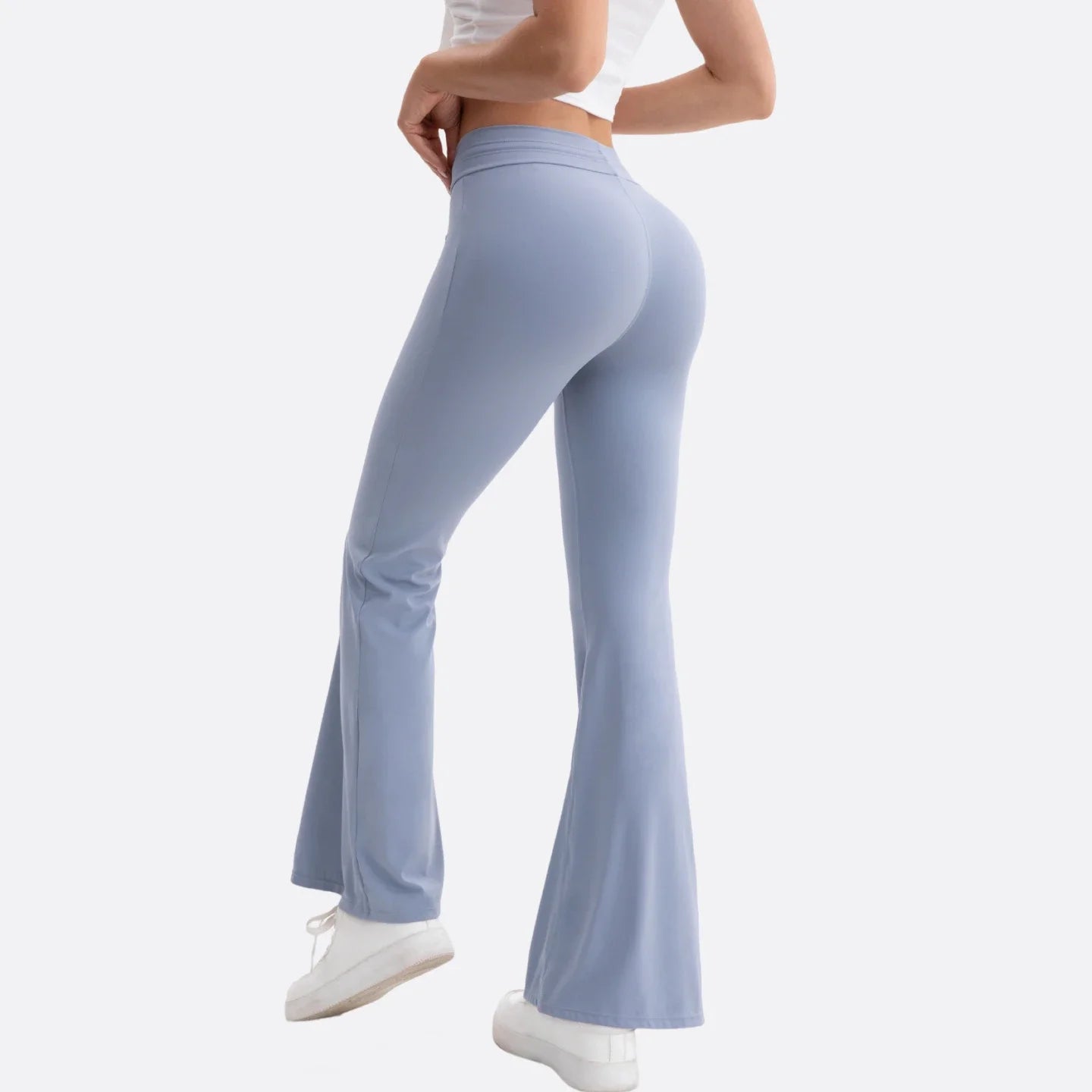 3pcs Women's Yoga Workout Flare Pants