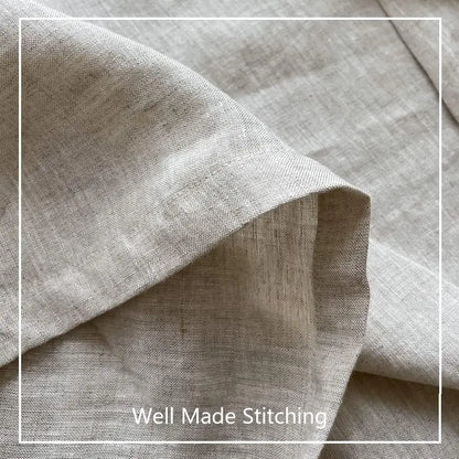 Simple&Opulence 1pc 100% Linen  Flat Sheet