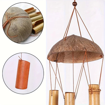 63.5cm Garden Bamboo Wind Chimes