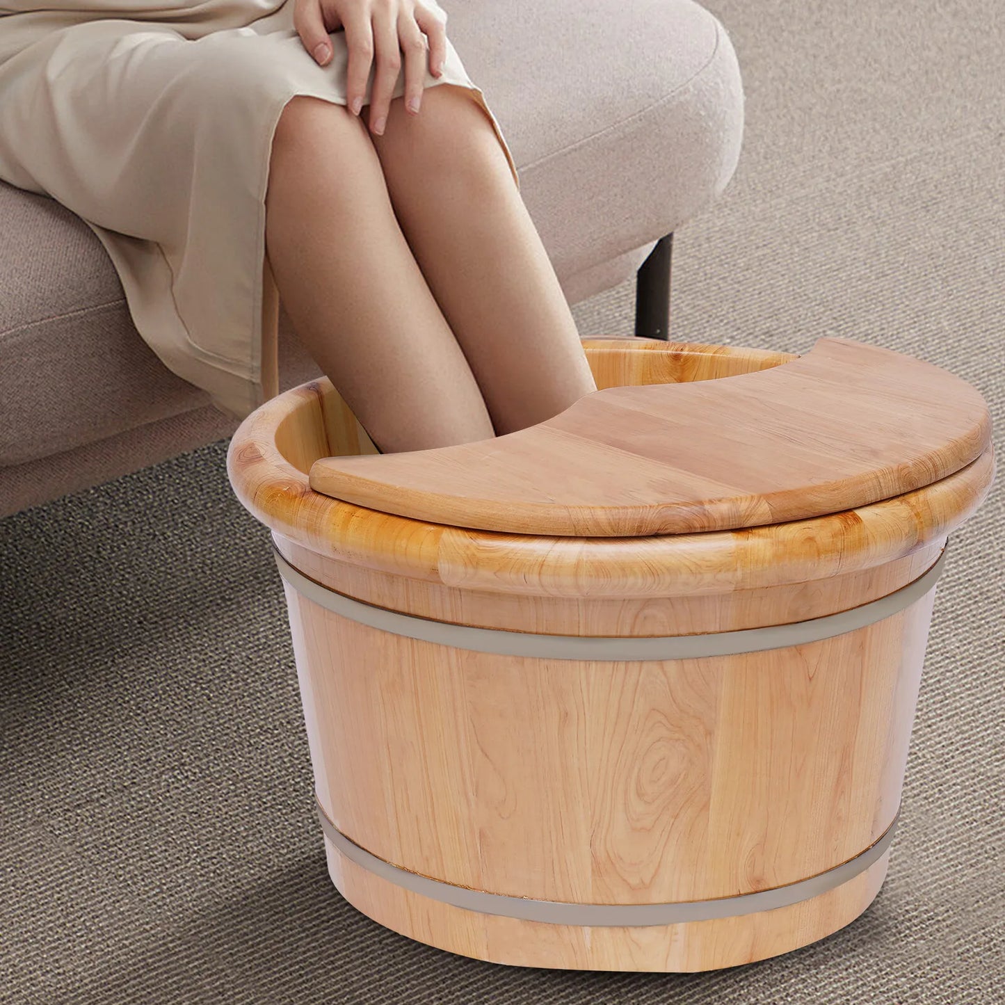 Cedar Wood Foot Bath