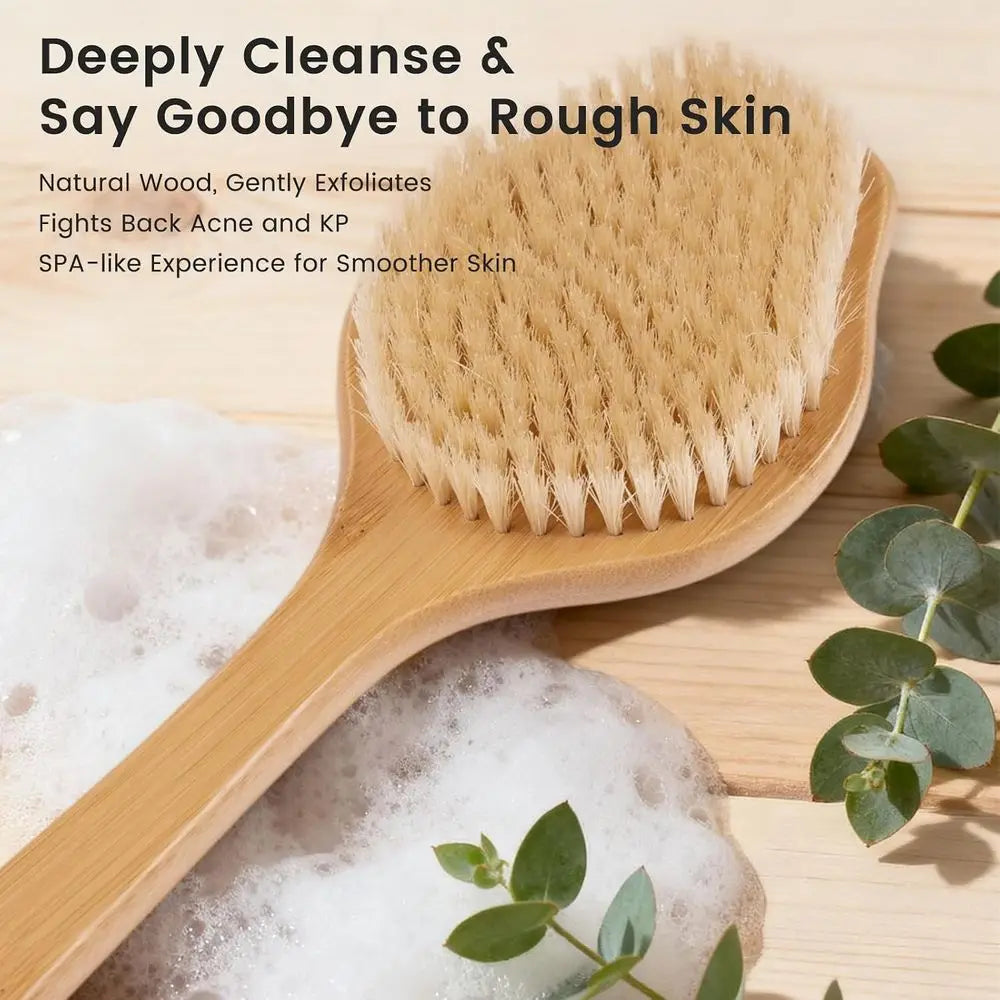 17in Bamboo Scrub Brush