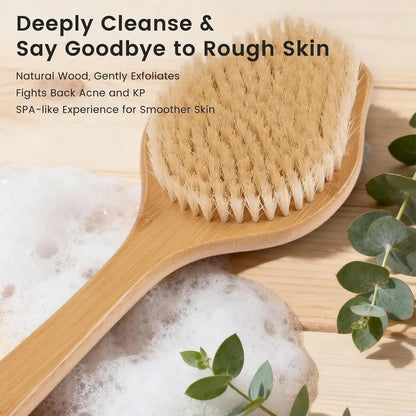 17in Bamboo Scrub Brush