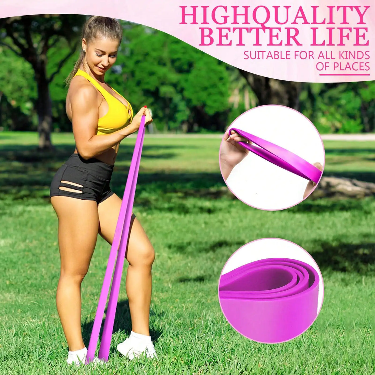 Resistance Stackable Yoga Bands