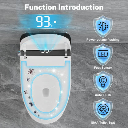 Smart Heated Bidet Toilet Seat