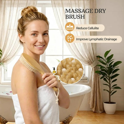 Dry Brushing Body Brush Set