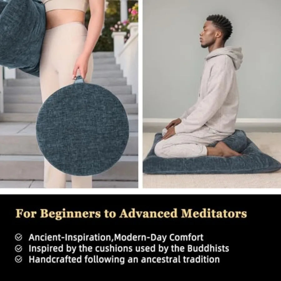 Meditation Zafu Cushion Set