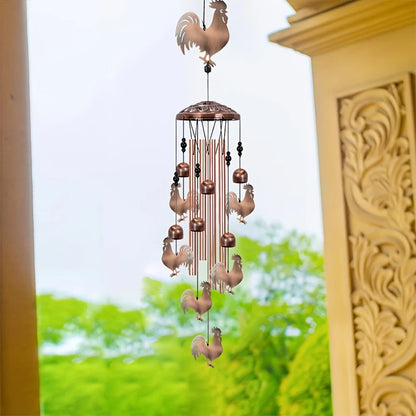 Rooster Wind Chime Outdoor/Indoor