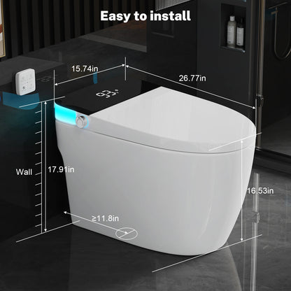 Smart Heated Bidet Toilet Seat