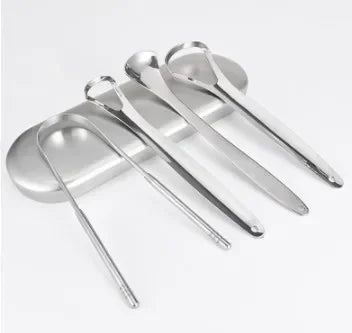 3pcs Stainless Steel Tongue Scraper