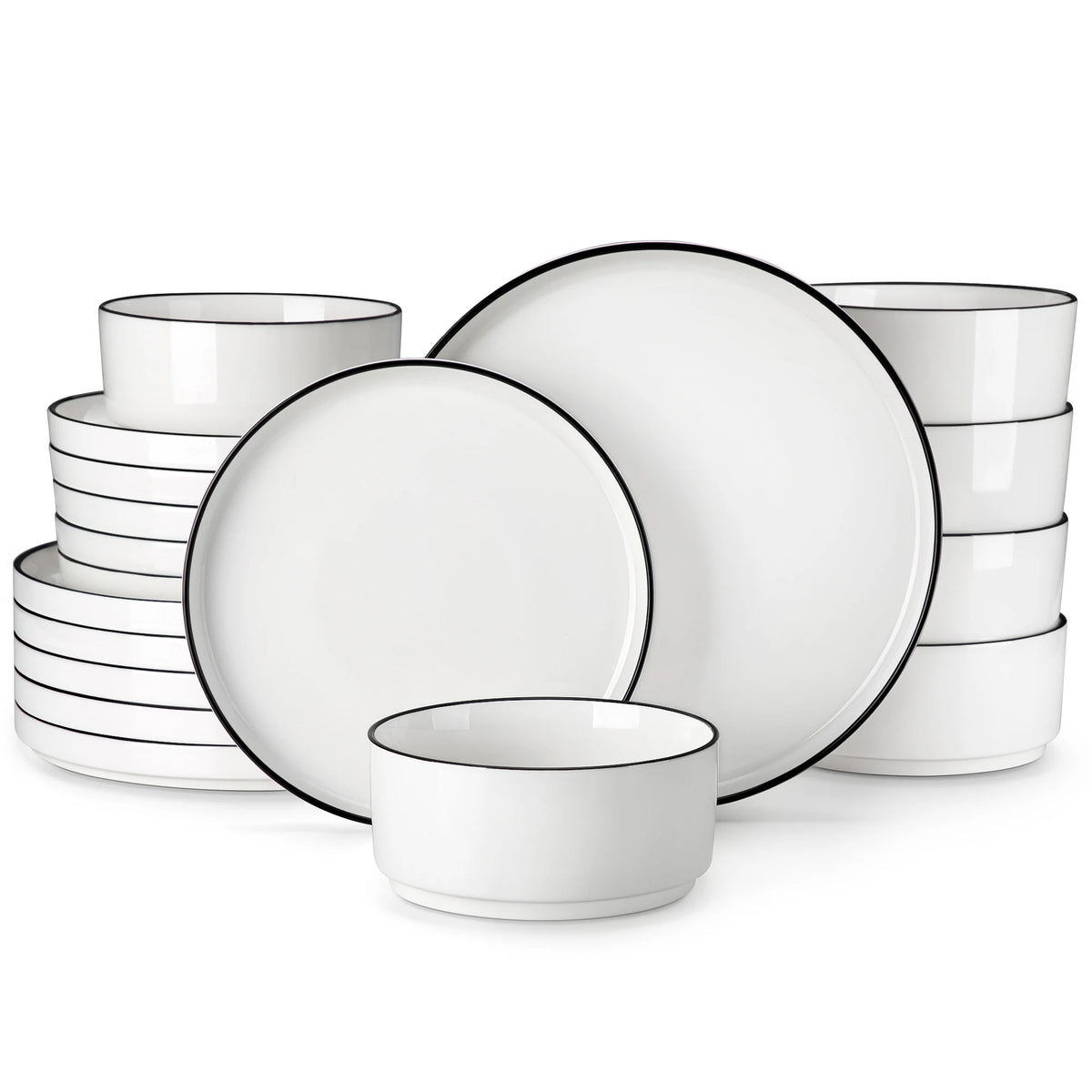 MALACASA Dinner Plates Sets