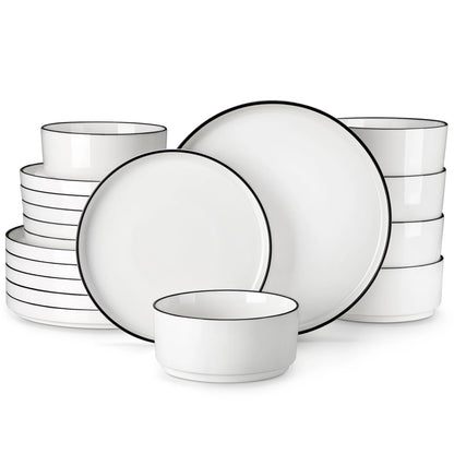 MALACASA Dinner Plates Sets