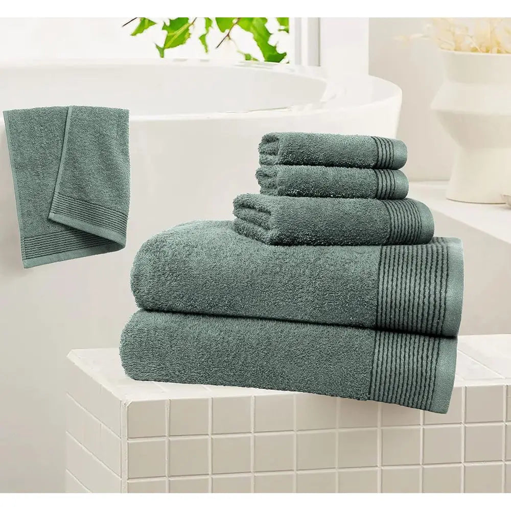 6-Piece Cotton Towel Set