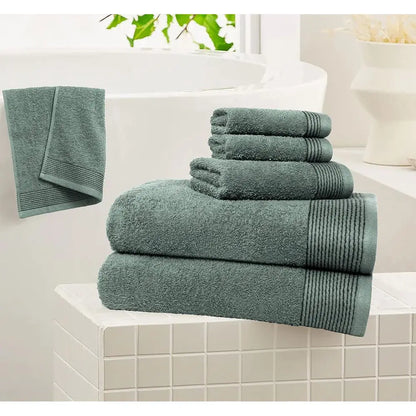 6-Piece Cotton Towel Set