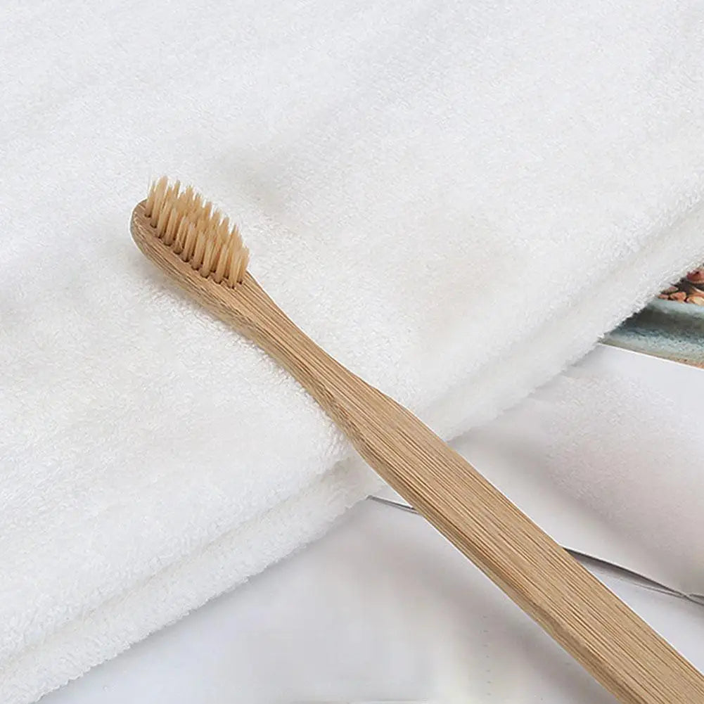 30pcs Bamboo Disposable Toothbrushes
