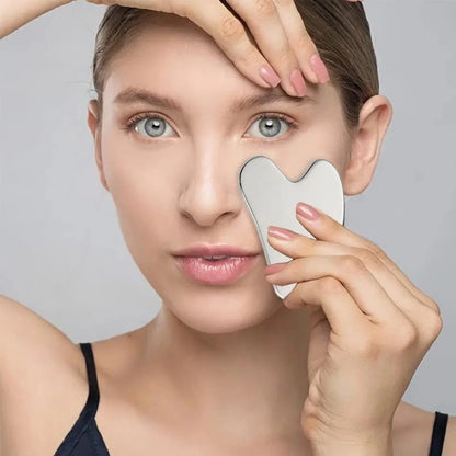 Thick Stainless Steel Gua Sha Facial