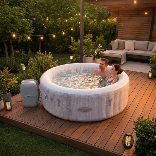 Round Inflatable Hot Tub