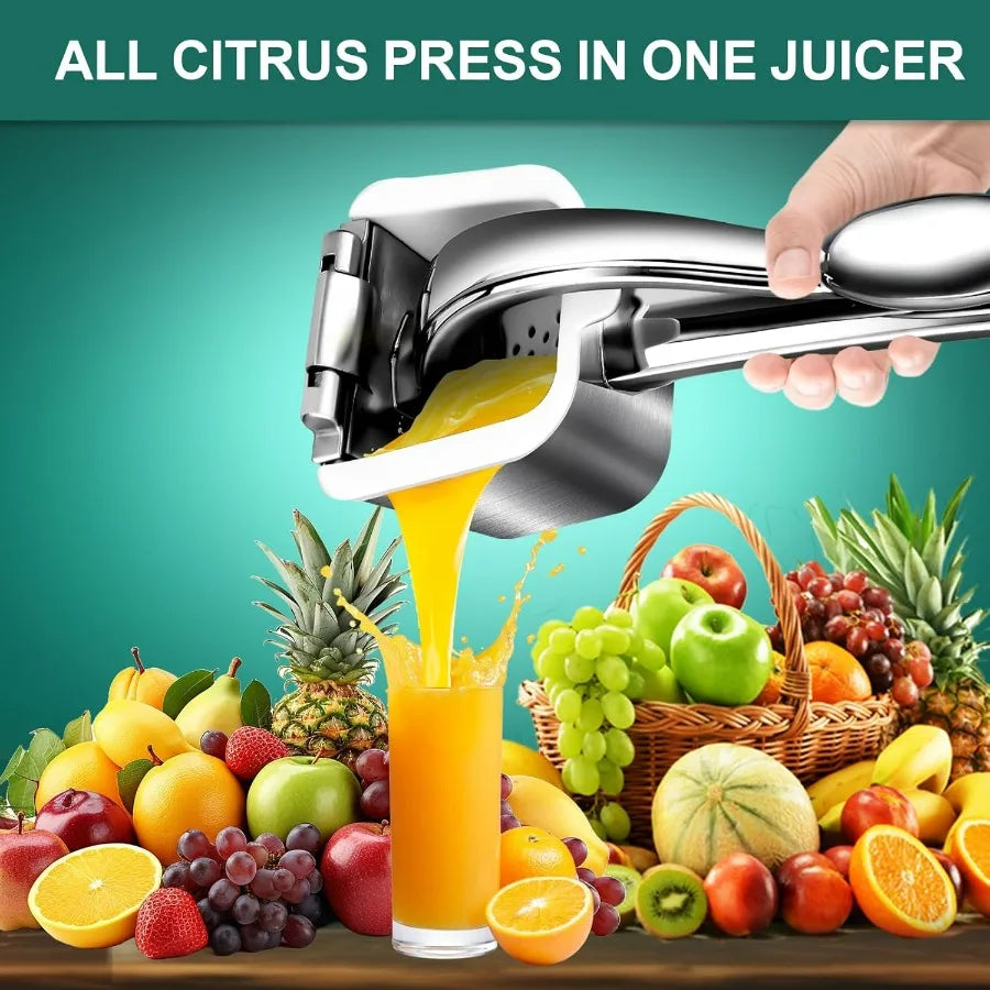 Stainless Steel Citrus Juicer Press Manual Handheld