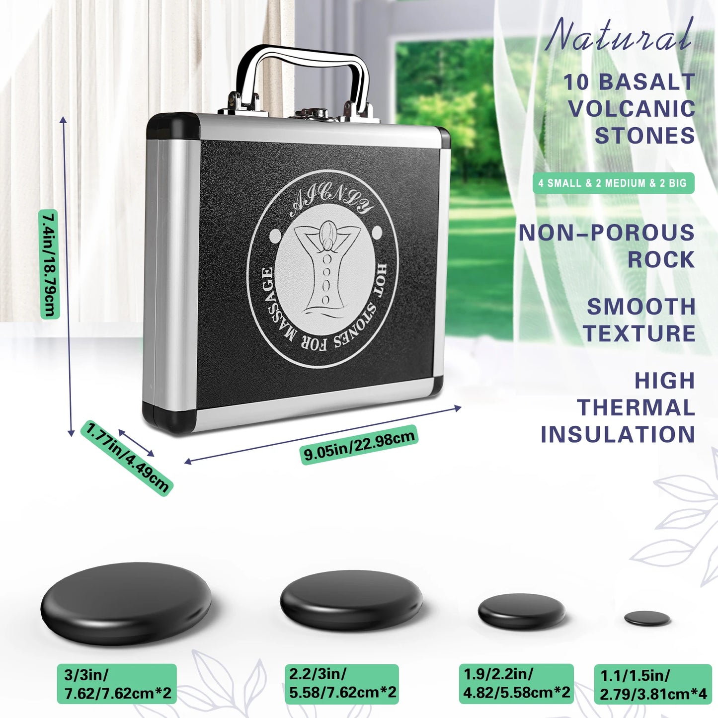 Hot Stones Massage Set