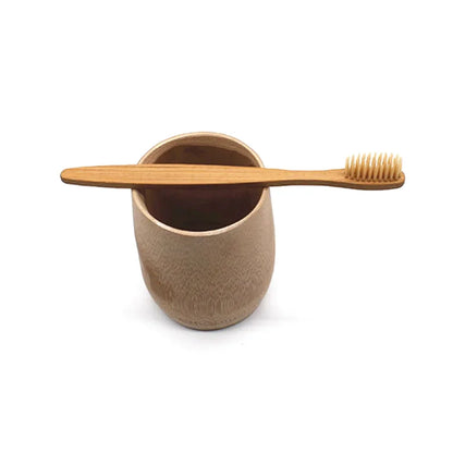 8pcs Bamboo Toothbrush