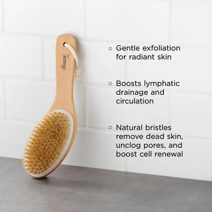Dry Body Brush for Exfoliation